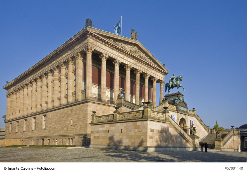 Alte Nationalgalerie on Museumsinsel in Berlin, Germany