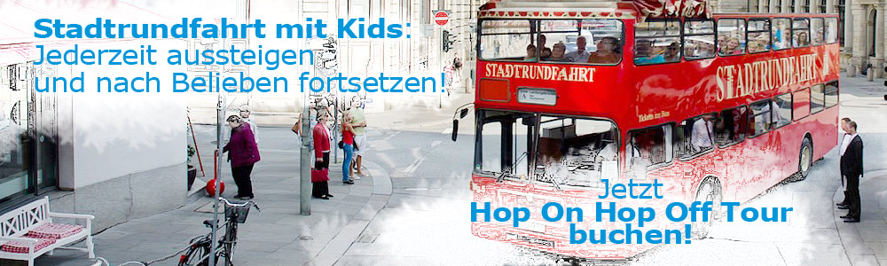 Bei einer Hop On Hop Off Tour können Sie jederzeit aussteigen und wieder einsteigen. Jetzt Tickets online buchen.