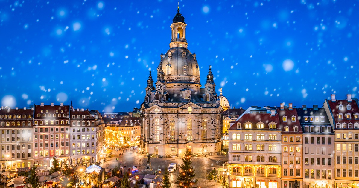 Weihnachten in Dresden Winter in deiner Stadt