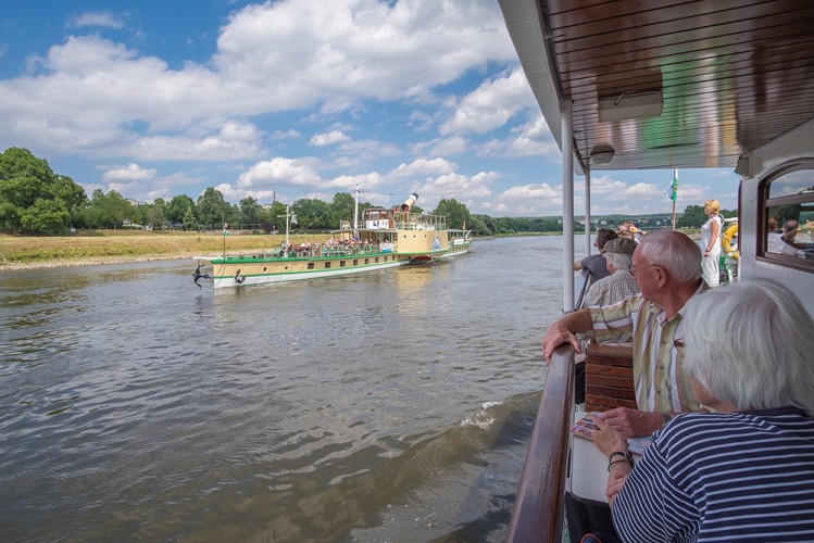 Linienschifffahrt DD Pillnitz - DD Terrassenufer - Bild 1