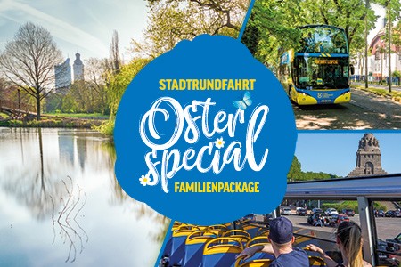 Osterspecial Leipzig: Große Stadtrundfahrt & Familienführung