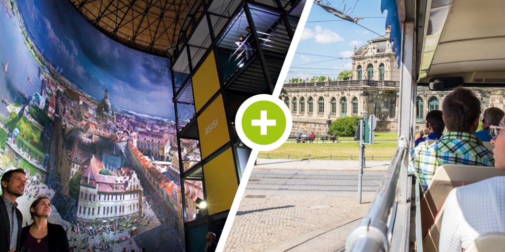 Kombiticket: Eintritt Panometer + Tagesticket Hop on Hop off - Bild 1