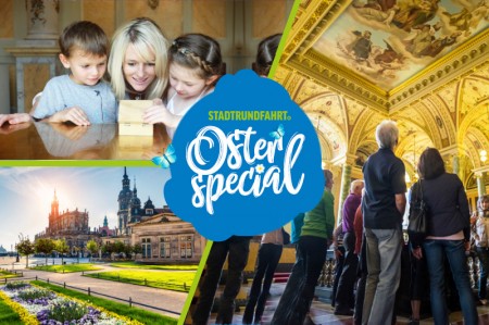 Stadtrundfahrt mit Familienführung in der Oper, Osterspaziergang und 2. Tag gratis