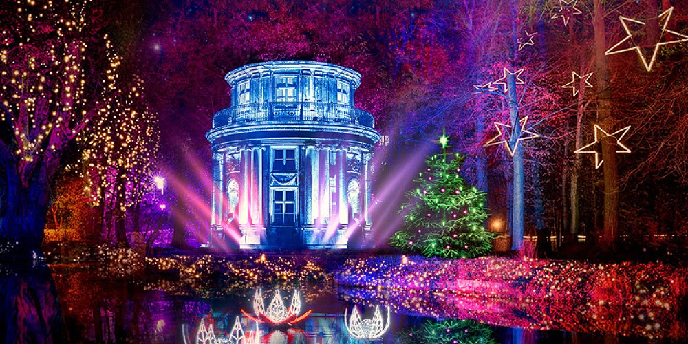 Christmas Garden Dresden: Eintritt Schlosspark Pillnitz & Fahrt im Doppeldecker - Bild 1