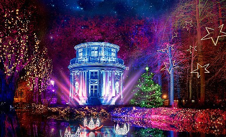 Christmas Garden Dresden: Eintritt Schlosspark Pillnitz & Fahrt im Doppeldecker