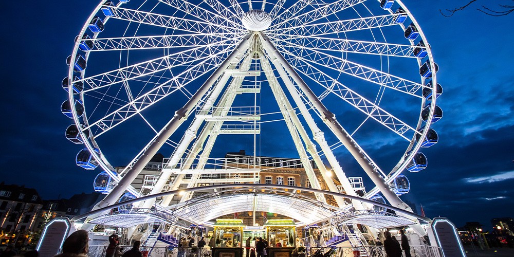 Kombiticket: Wheel of Vision - Dresden per Riesenrad zzgl. Stadtrundfahrt - Bild 1