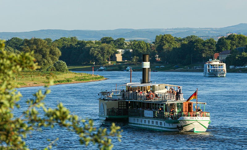 Linienfahrt DD Terrassenufer - DD Pillnitz - Bild 1