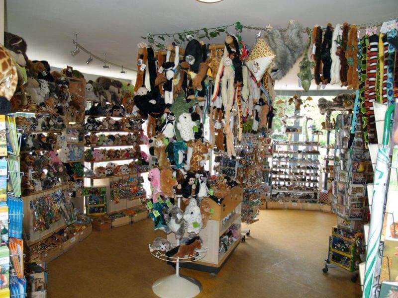 Souvenirgeschäft im Zoo