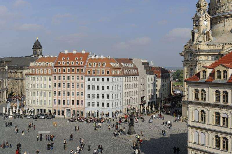 QF-Passage an der Frauenkirche