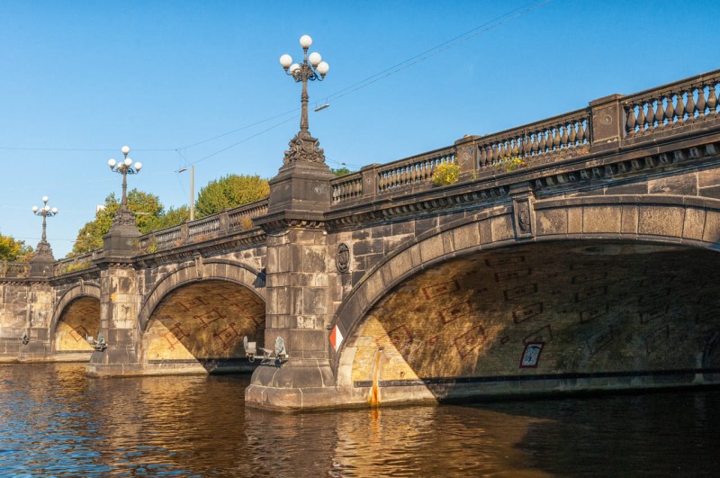 Lombardsbrücke und Kennedybrücke