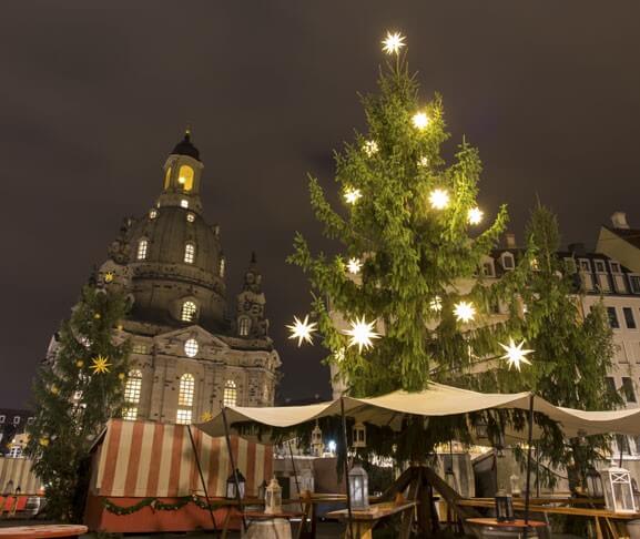Weihnachtsmarkt an der Frauenkirche