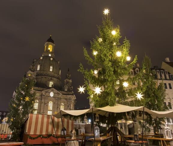 Weihnachtsmarkt an der Frauenkirche